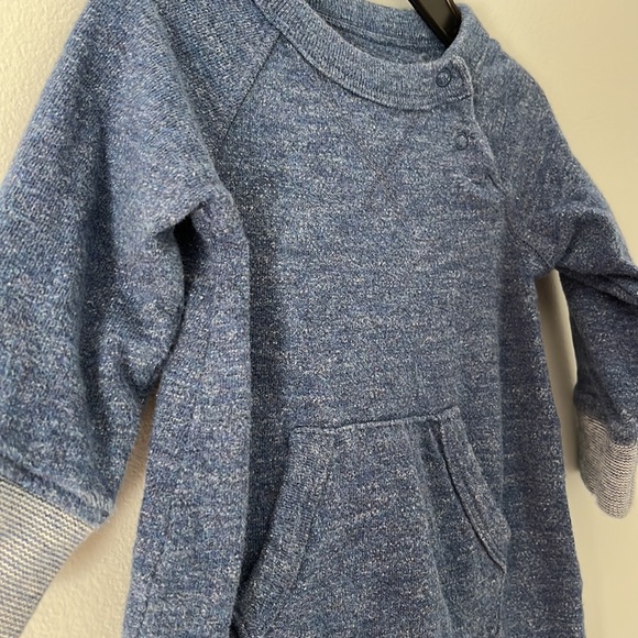 (3-6m) Baby GAP sweatshirt one piece - Picture 2 of 5